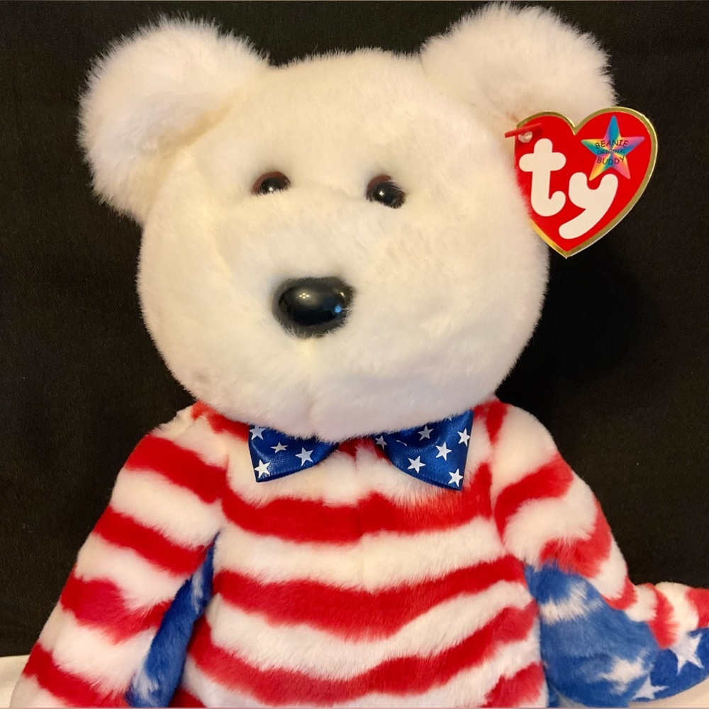 Ty white Liberty buddy